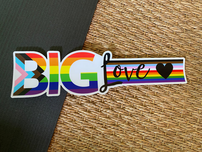 BIG Love Bumper Sticker